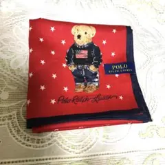 ポロ　ラルフローレン　バンダナハンカチ