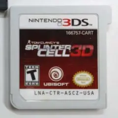 3DS ソフト　スプリンターセル3D　海外版