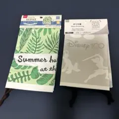 【プール旅行オススメ】ビニールナップサック ポリ巾着 2点セットのサムネイル