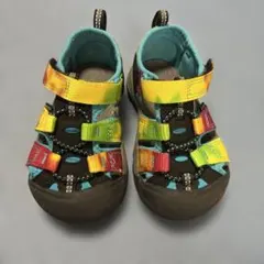 KEEN キーン キッズ サンダル 14.5cm レインボー　水陸両用