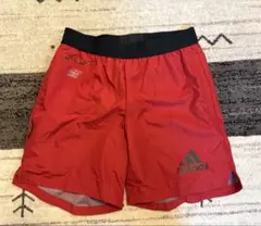 アディダス　タグ付き　BS3000トレーニング赤パンツ　S