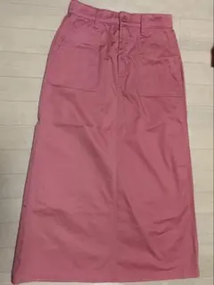 UNIVERSAL OVERALL ピンク ロングスカートのサムネイル