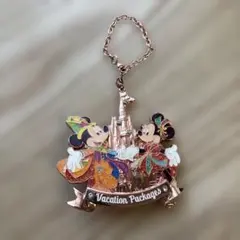 ディズニーリゾート 40周年記念ミッキー・ミニー バッグチャーム（非売品）
