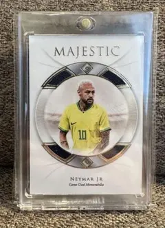 ネイマール ブラジル バルセロナ メモラビリアサッカーカード ファーストナンバー