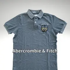 Abercrombie & Fitch ポロシャツ XL グレー