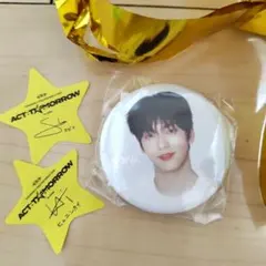 TXT スビン ACT : TOMORROW カプセルトイ 缶バッチ