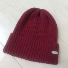 グローバワーク ニット帽 エンジ 3～7歳 値下げ キッズ 子供