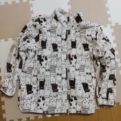 猫柄フリースルームウェア 4L