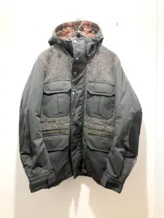 Max Fritz マックスフリッツ　ツイード　マウンテンパーカー　中綿入り
