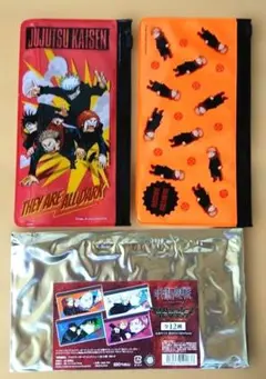 呪術廻戦 五条悟 虎杖悠仁 伏黒恵 釘崎野薔薇 フルカラーポーチコレクション