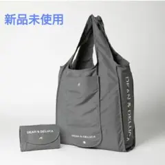 新品 DEAN & DELUCA エコバッグ グレー ディーンアンドデルーカ