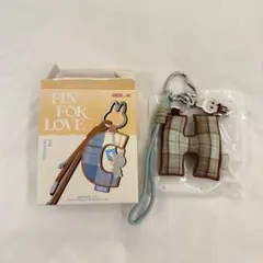 y*o様 ラブブ イニシャル キーリング H