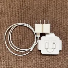 iPhone Apple純正　USB充電器とケーブルセット
