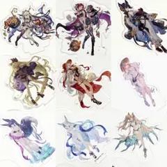 グラブル グランブルーファンタジー 壁掛けアクリルクロック