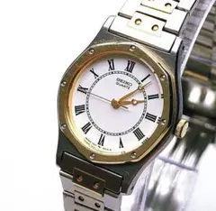 80s SEIKO vintage SilverWave ツートン サントス - メルカリ