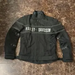 Harley-Davidson メッシュジャケット ブラック グレー - メルカリ