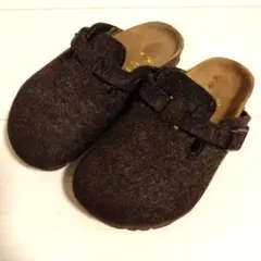 BIRKENSTOCK キッズ サンダル 27 ボストン ブラウン 17cm