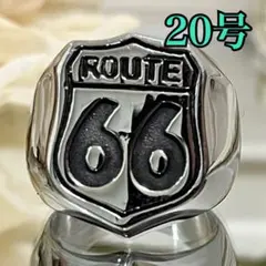 ルート66 ビンテージ シルバー リング 【20号】アンティーク　おしゃれ