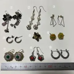中古ピアス ５点セット