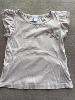 parentsdream リボン付き 半袖Tシャツ 95cmのサムネイル