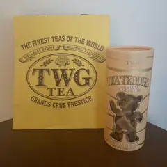 【日本未上陸】TWG ティーベアーグミ　全種類3種3本　　ショップ紙袋付き ついに日本上陸！TWGのテディベア型グミが可愛すぎる