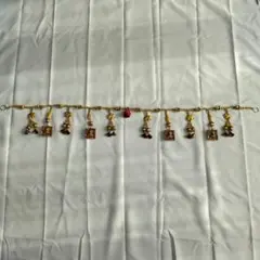 【未使用】インド 装飾品 BandarwalToran ドア吊り下げ ガネーシャのサムネイル