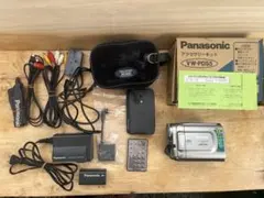 고장·부품용 ・통전 OK Panasonic NV-DS5 캠코더 풀 세트