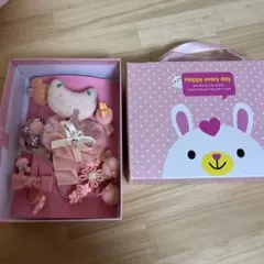 キッズ ヘアアクセサリー セット ヘアピン ヘアクリップ ピンク 子供 ベビー