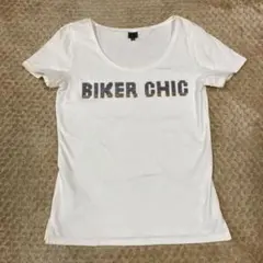 CalvinKlein Tシャツ　カットソー　スパンコール　オフホワイト　Mのサムネイル