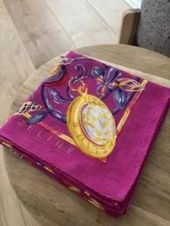 セリーヌ CELINE 大判 ハンカチ スカーフ マカダム柄