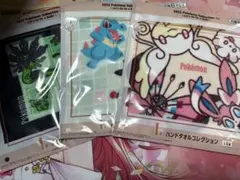 一番くじ　ポケモン　ハンドタオルコレクション3種