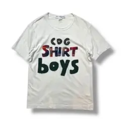 comme des garcons shirt boys logo tee