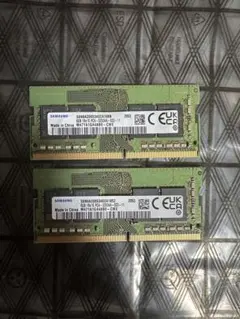 ジャンクSamsung DDR4 32gb(16gb×2) - メルカリ
