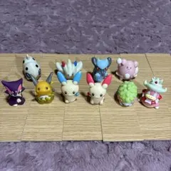まとめ売り】ポケモン 指人形 11体セット フィギュア ソフビ ポケモン