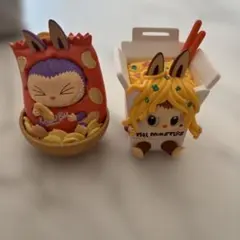 【⭐︎ 確実正規品 ⭐︎】popmart labubu フィギュア 2個セット