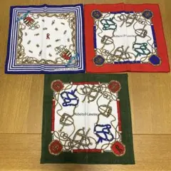 Roberta di Camerino タオルハンカチ 3点セットA 新品未使用