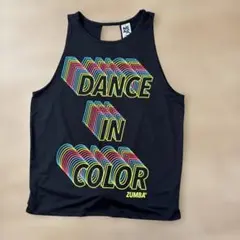 ZUMBA タンクトップ　黒　XSのサムネイル