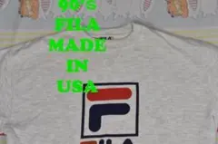 90s FILA スウェット 13145c USA製 前V ビンテージ 80