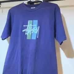 ステューシー　USA製 白タグ　センターロゴ　tシャツ