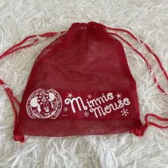 最終お値下げDisney Store Minnie Mouse 巾着 メッシュのサムネイル