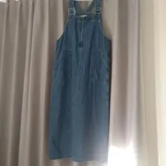 studio CLIP デニムジャンパースカート