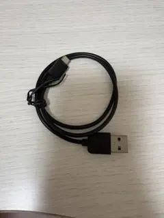 USB A to Micro USBケーブル 約47cmブラック