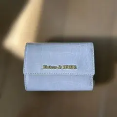 Maison de FLEUR 三つ折り財布 ライトパープル
