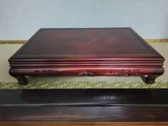 唐木　高級花台　置物台〈検 花梨　紫檀　黒檀　李朝　中国古玩　アンティーク 2025年最新】花台 紫檀の人気アイテム - メルカリ