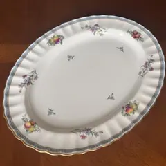 英国製✨華やか✨スポード トラップネルスプレイズ プレート 中皿 3枚 花 英国製✨華やか✨スポード トラップネルスプレイズ プレート 中