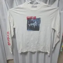 激レアレジェンダ　寂寥感刺繍プリント　ロングtシャツ白色　古着　ネット完売品のサムネイル
