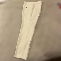 BABYLONE スラックス パンツ ホワイト