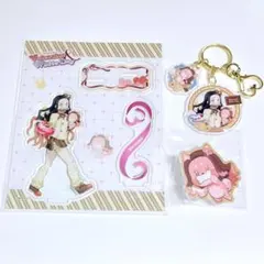 鬼滅の刃 バレンタイン&ホワイトデー アクスタ バッジ チャーム 竈門禰豆子