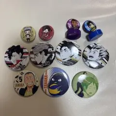ハイキュー 缶バッジ スタンド等