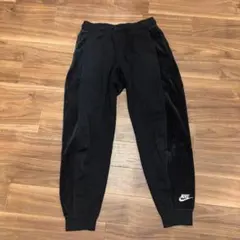 NIKE ナイキ スウェットパンツ ブラック S コーデュロイ切替 ジョガー